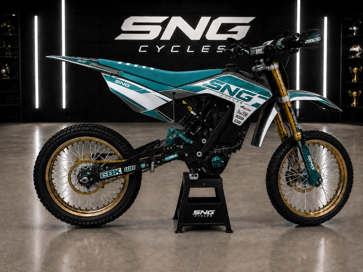 SNG 270E — street-legal electric hyper-moto