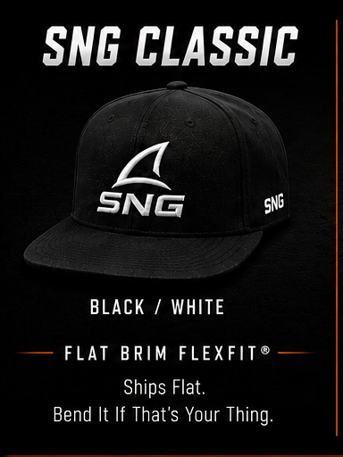 Sand Shark Cream Snapback