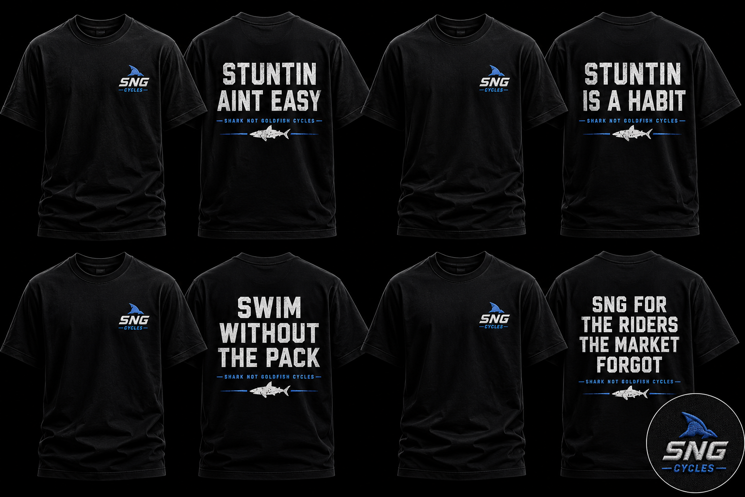 SNG Cycles Tee Collection